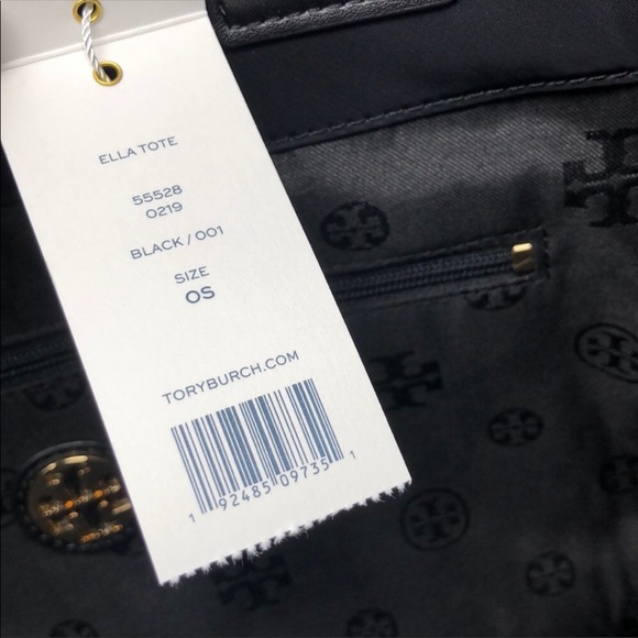 NWT Tory Burch Ella nylon tote - Picture 3 of 6